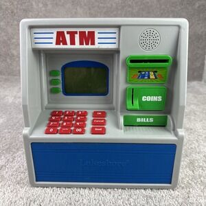 NOT WORKING Lakeshore Real Working ATM BANK "Piggy Bank " Educational Savings